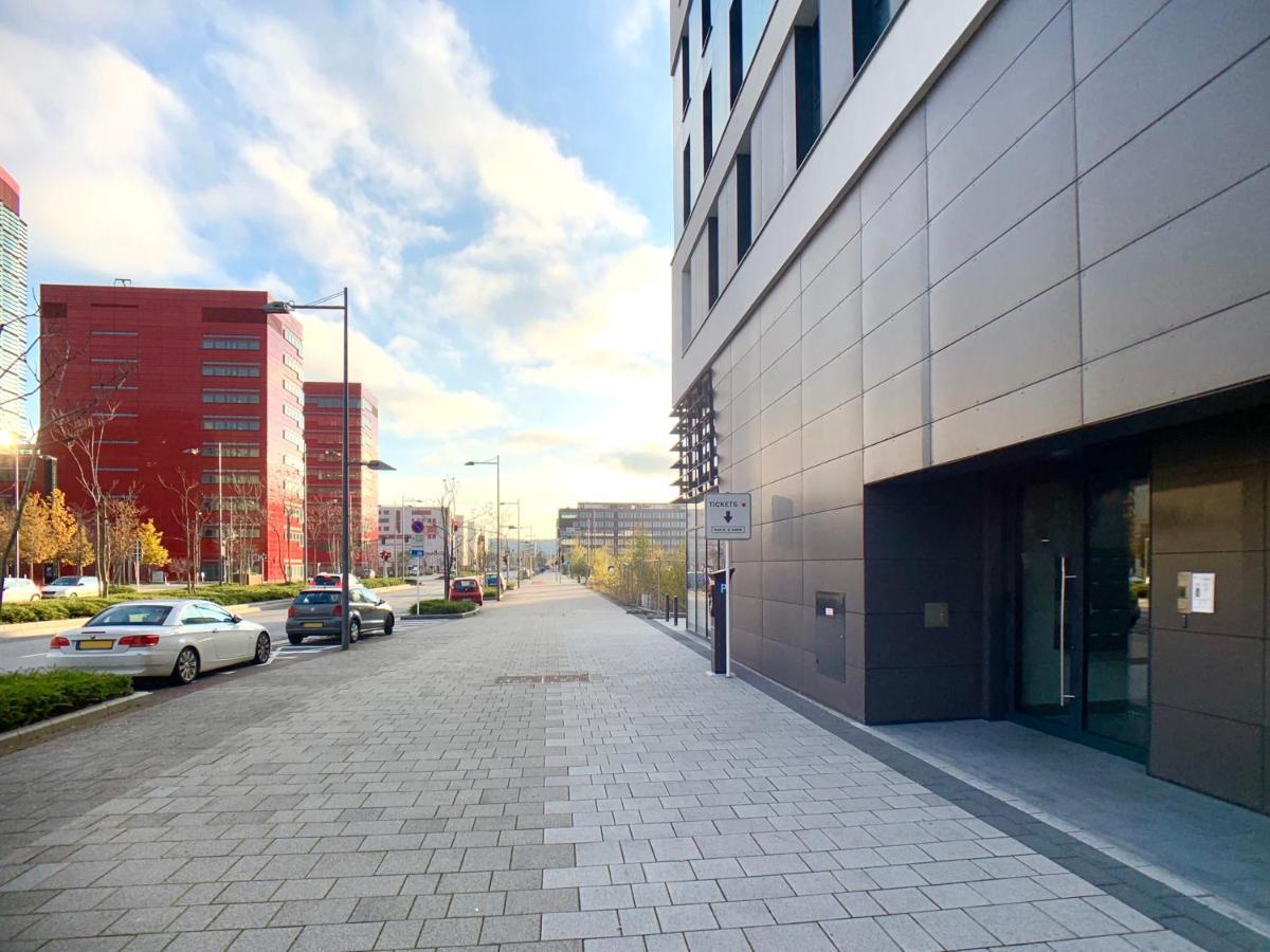 Ferienwohnung Modern Chic Immaculate Studio Near City Center Belval Esch an der Alzette Exterior foto